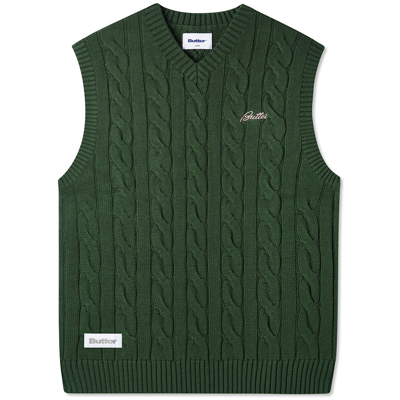 Cable Knit Asos Knit Vest ASOS Laundered Cable Knit Vest Top In