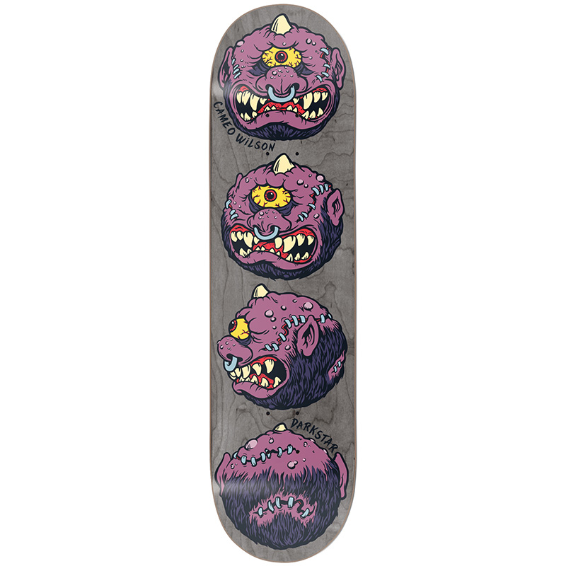Darkstar Cameo Madballs Headspin R7 Skateboard Deck 8.25