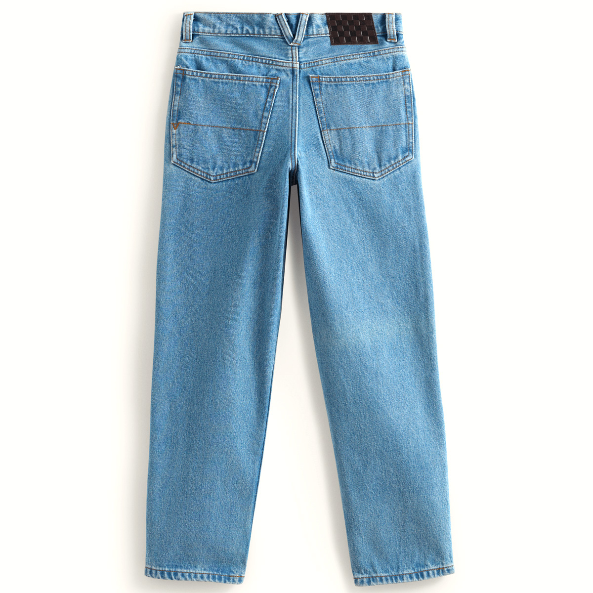 Vans Kids Check-5 Loose Denim Pant Stonewash/Blue