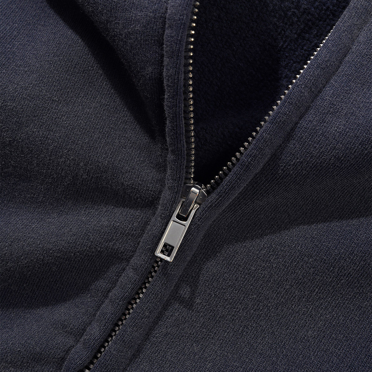 Butter Goods x Daniel Johnston Thirteen Zip-Thru Hooded Sweater Washed Navy