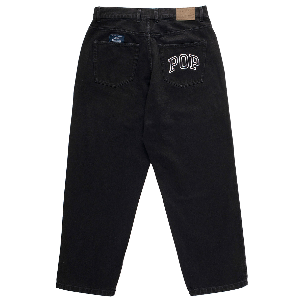 POP DRS Denim Arch Pants Rinsed Black POP DRS Denim Arch Pants Rinsed Black
