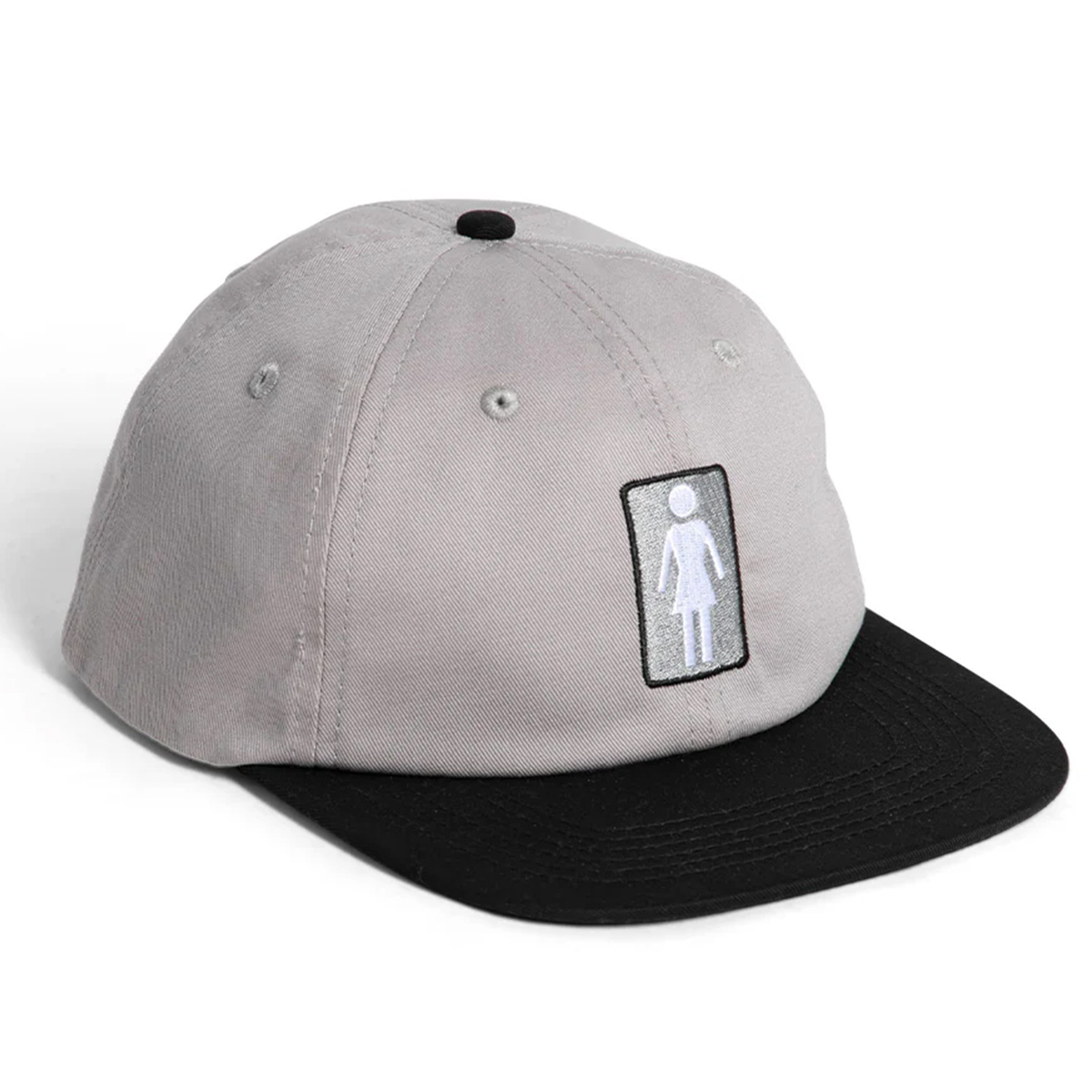 Girl Classic OG Snapback Cap Black/Grey