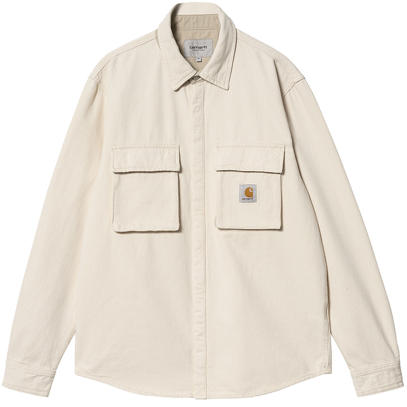 Carhartt WIP Monterey Shirt Jacket Natural Stone Washed Carhartt WIP Monterey Shirt Jacket Natural Stone Washed