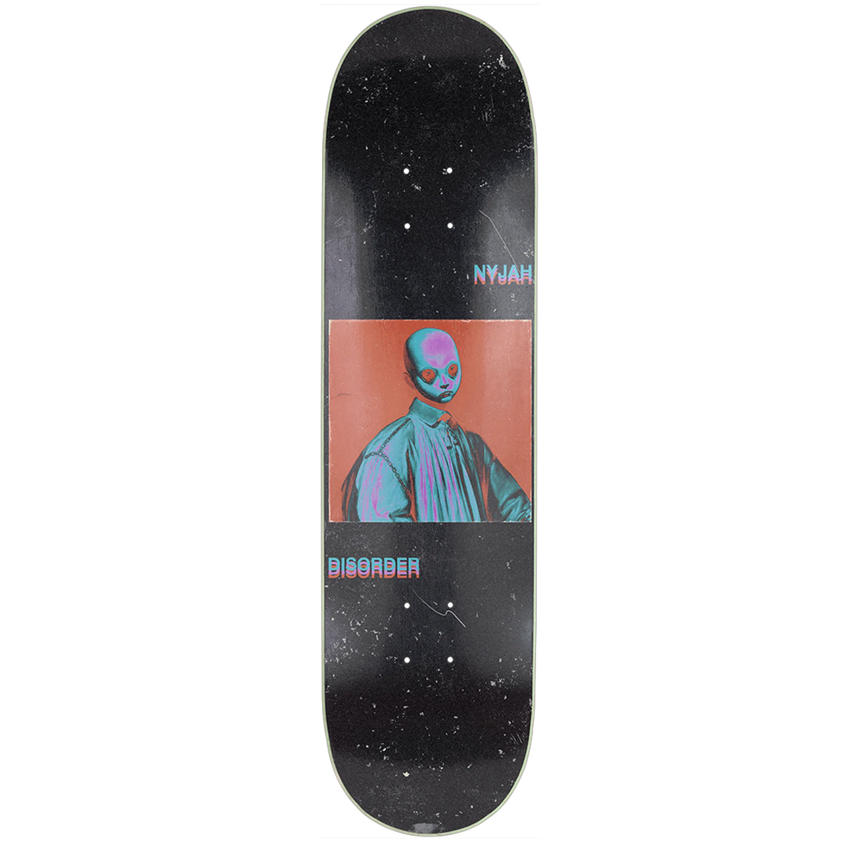 Disorder Nyjah Huston Boss Baby Skateboard Deck Black 8.25