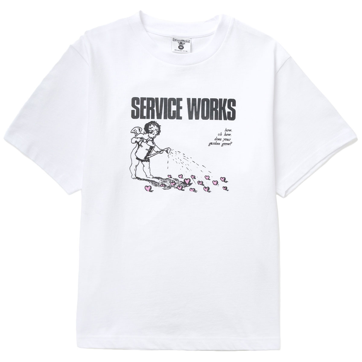 Service Works Garden T-Shirt White