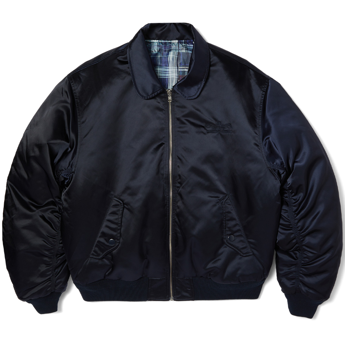 HUF Clothiers Reversible Flight Jacket Navy