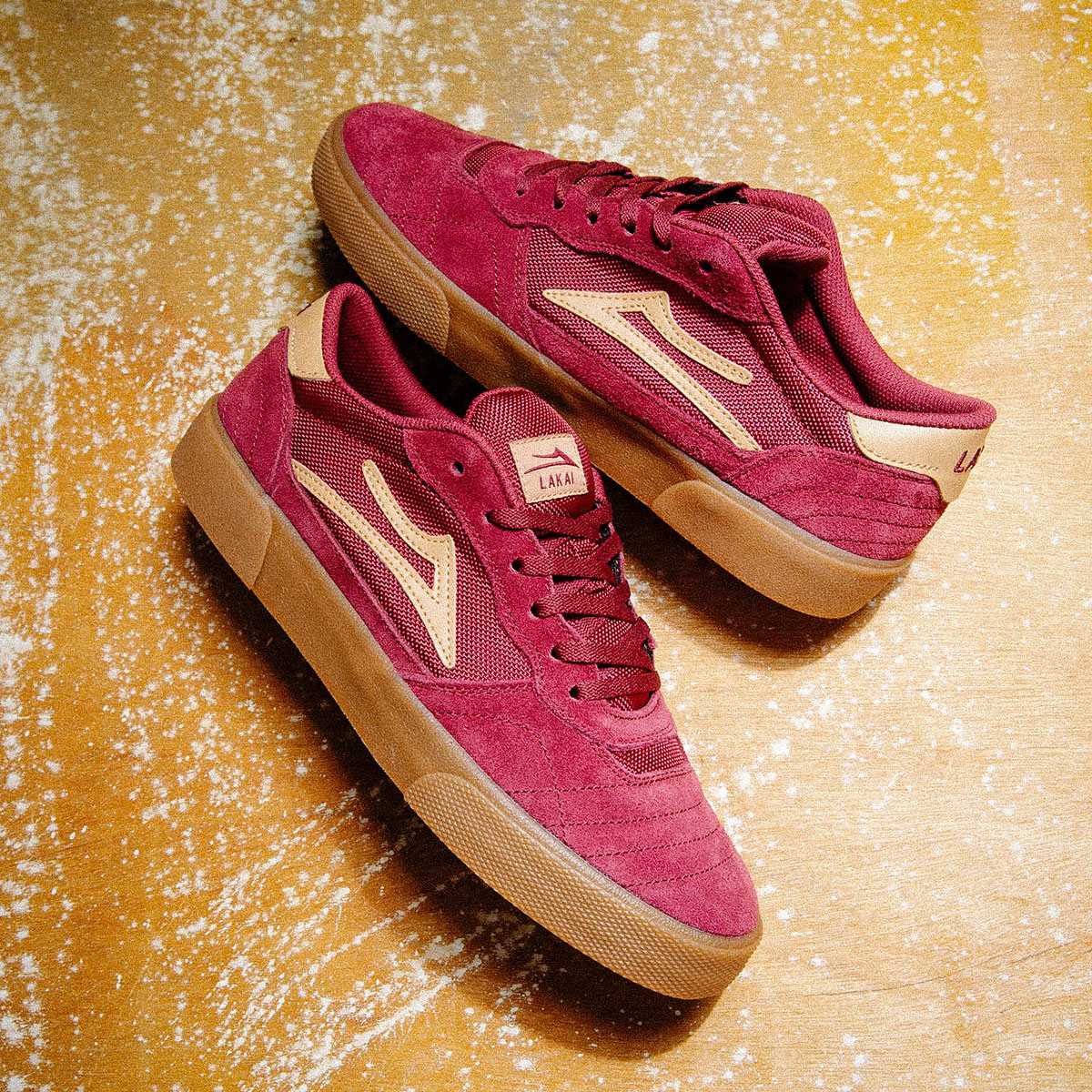 Lakai Cambridge Burgundy Suede - Main Image