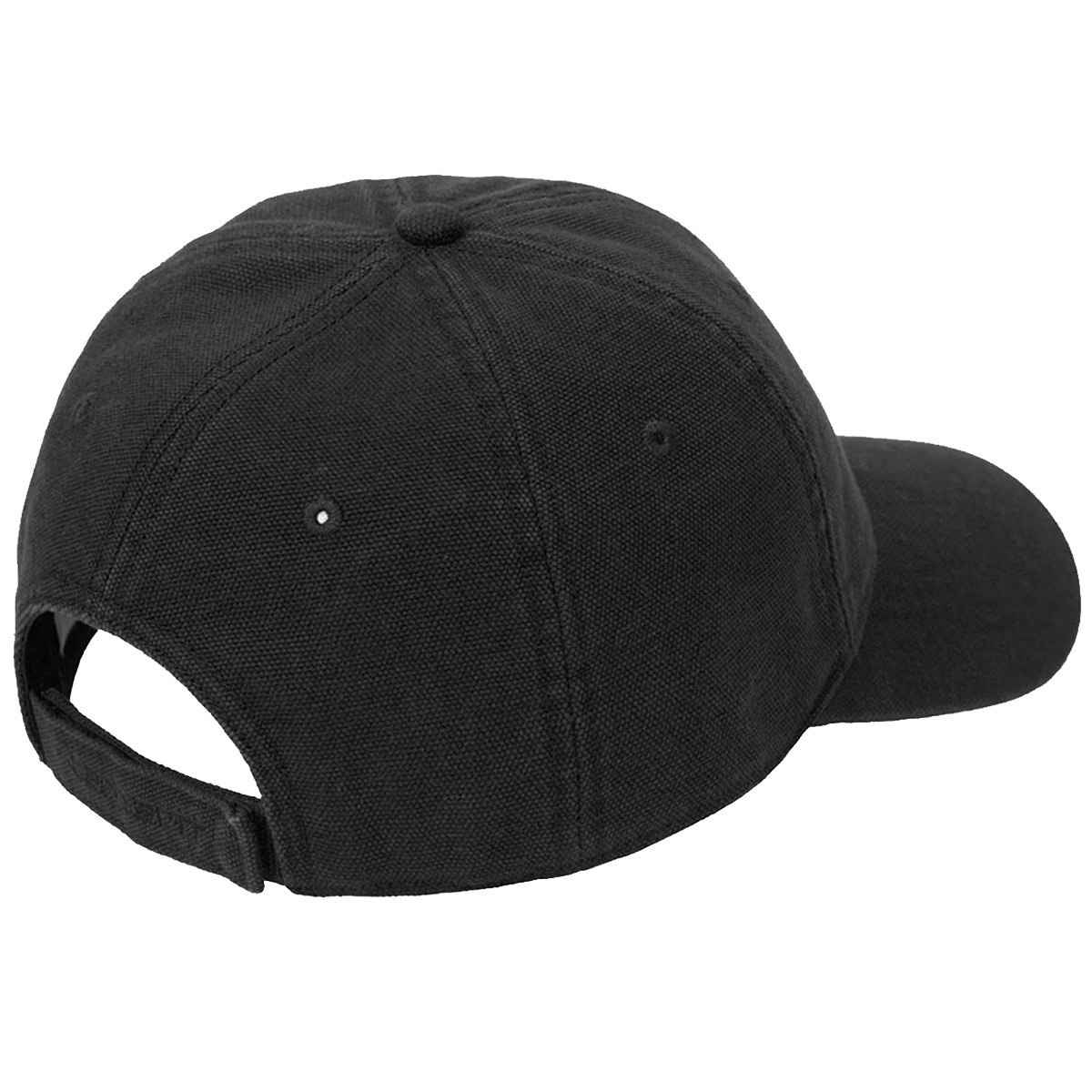 Carhartt WIP Selby Canvas Cap Black Stone Washed Carhartt WIP Selby Canvas Cap Black Stone Washed