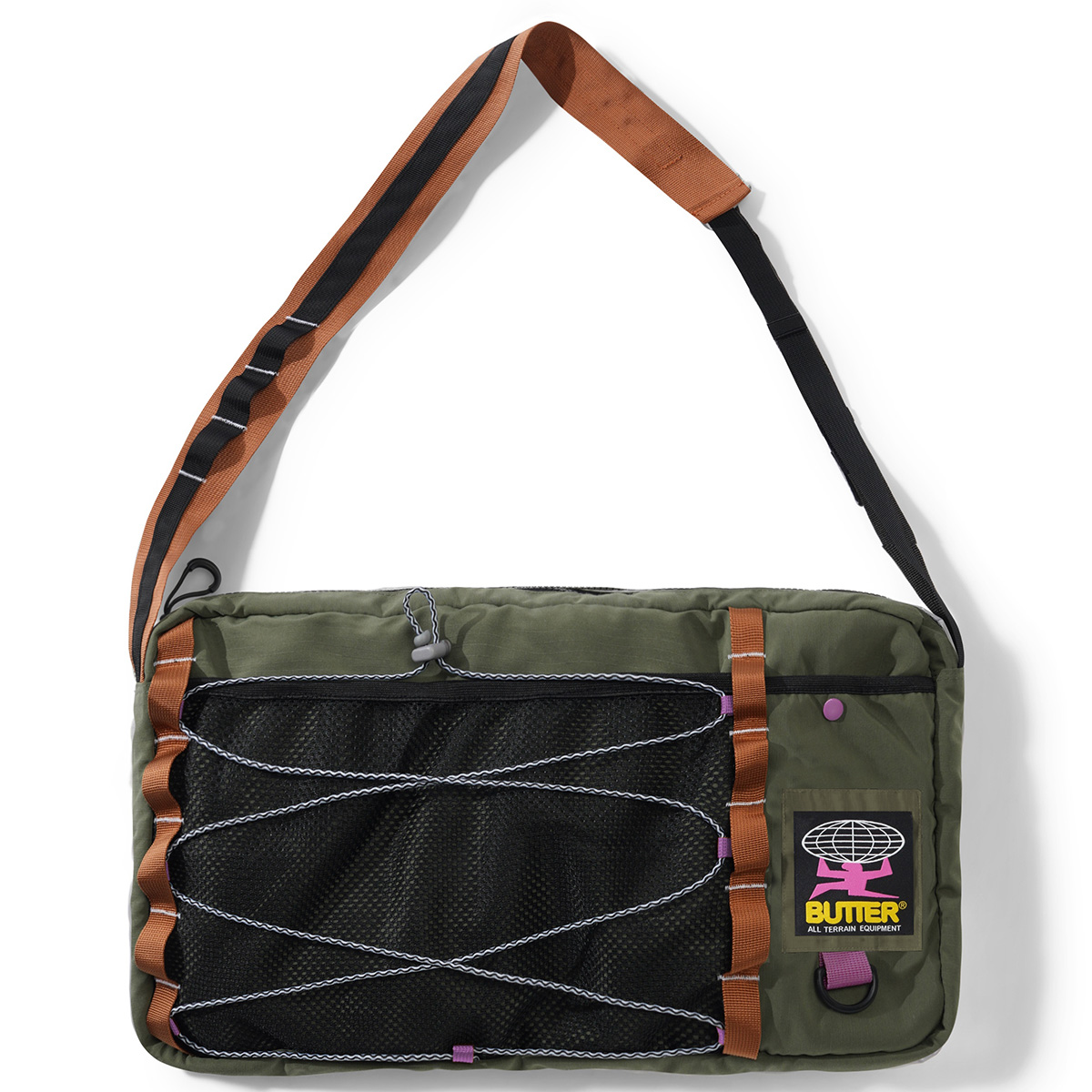 Butter Goods Express Terrain Side Bag Army Butter Goods Express Terrain Side Bag Army
