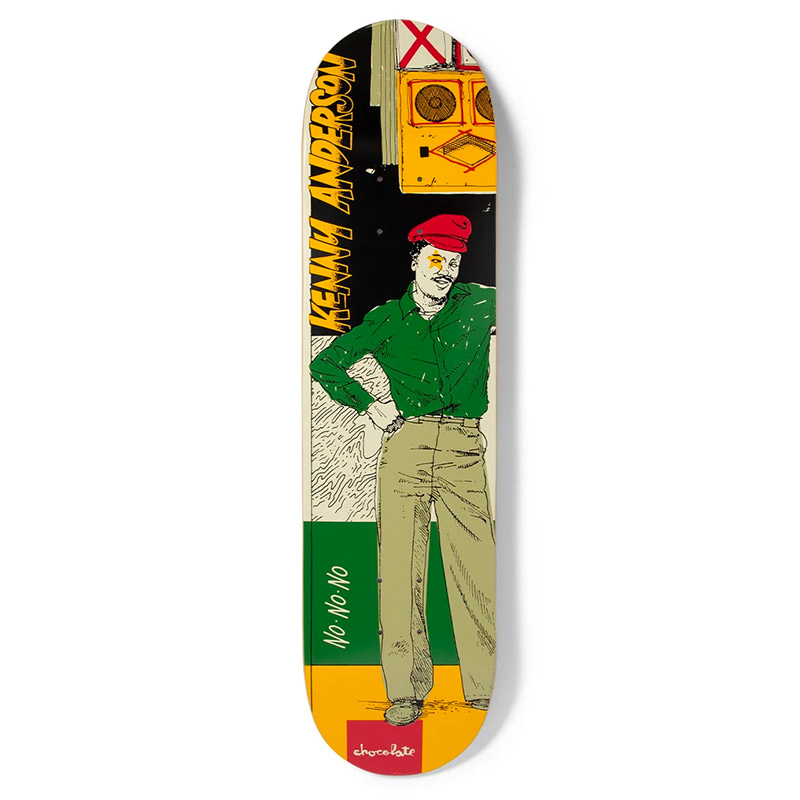 Chocolate Anderson Sound System Skateboard Deck 8.0 Chocolate Anderson Sound System Skateboard Deck 8.0