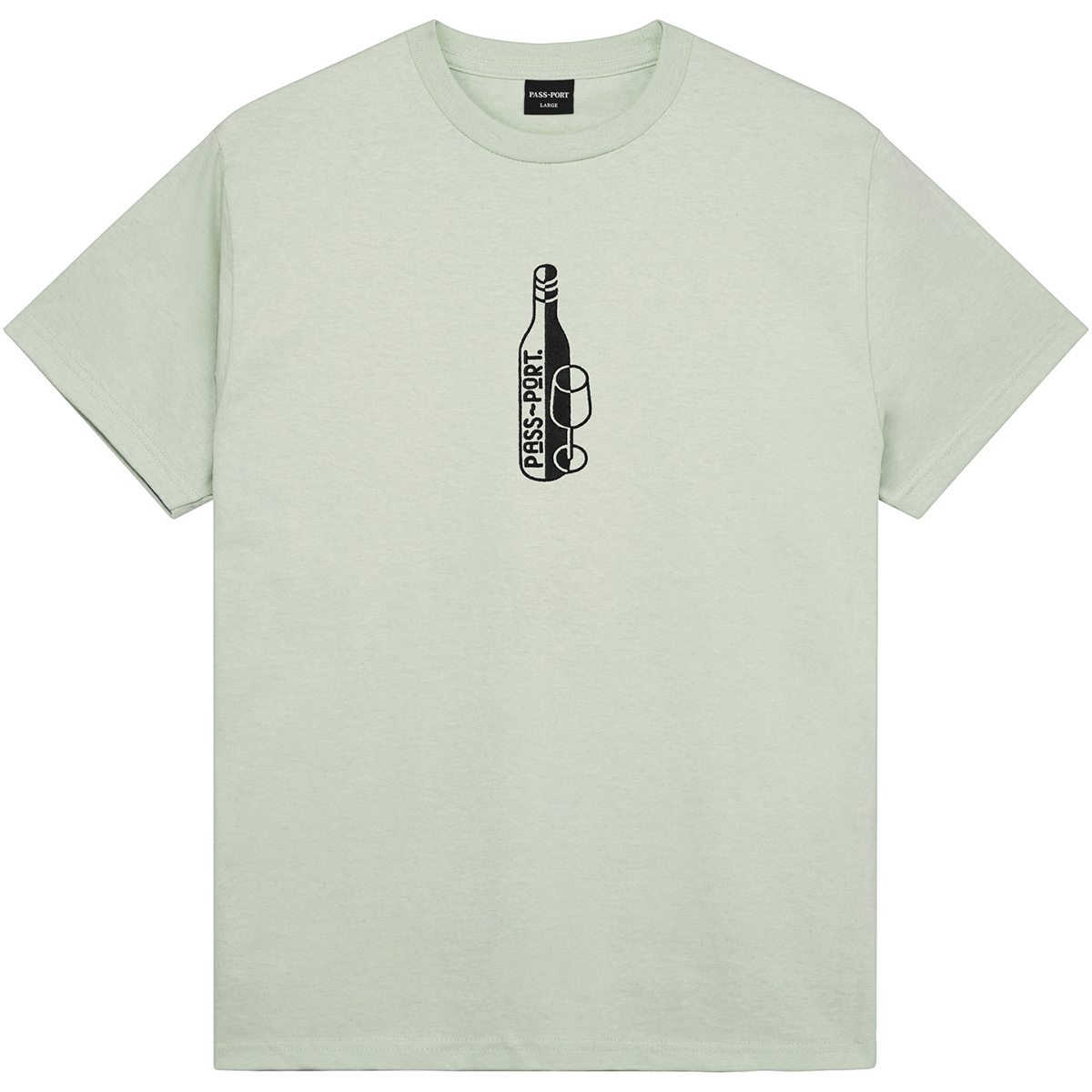 Pass Port ABV T-shirt Harbour Grey