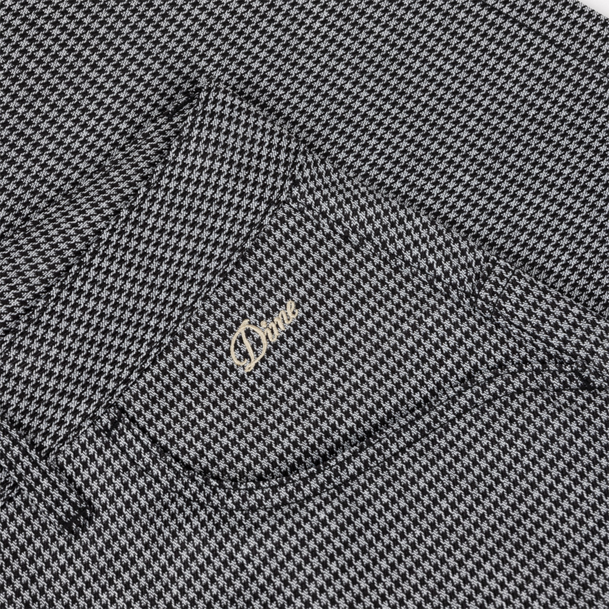 Dime Baggy Houndstooth Short Gray