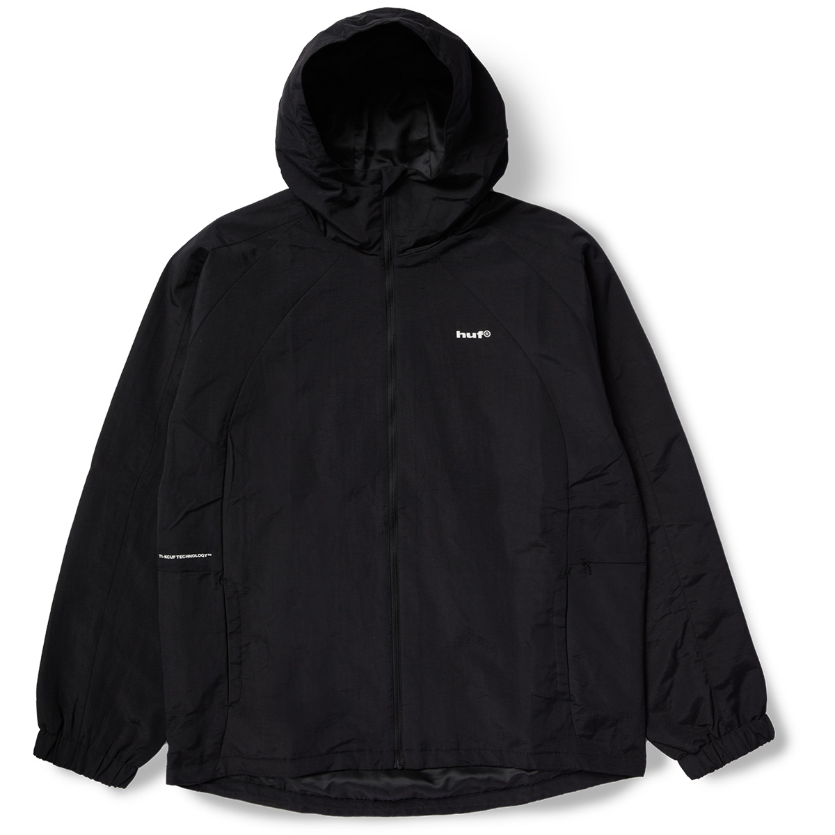 HUF Set Shell Jacket Blackout HUF Set Shell Jacket Blackout