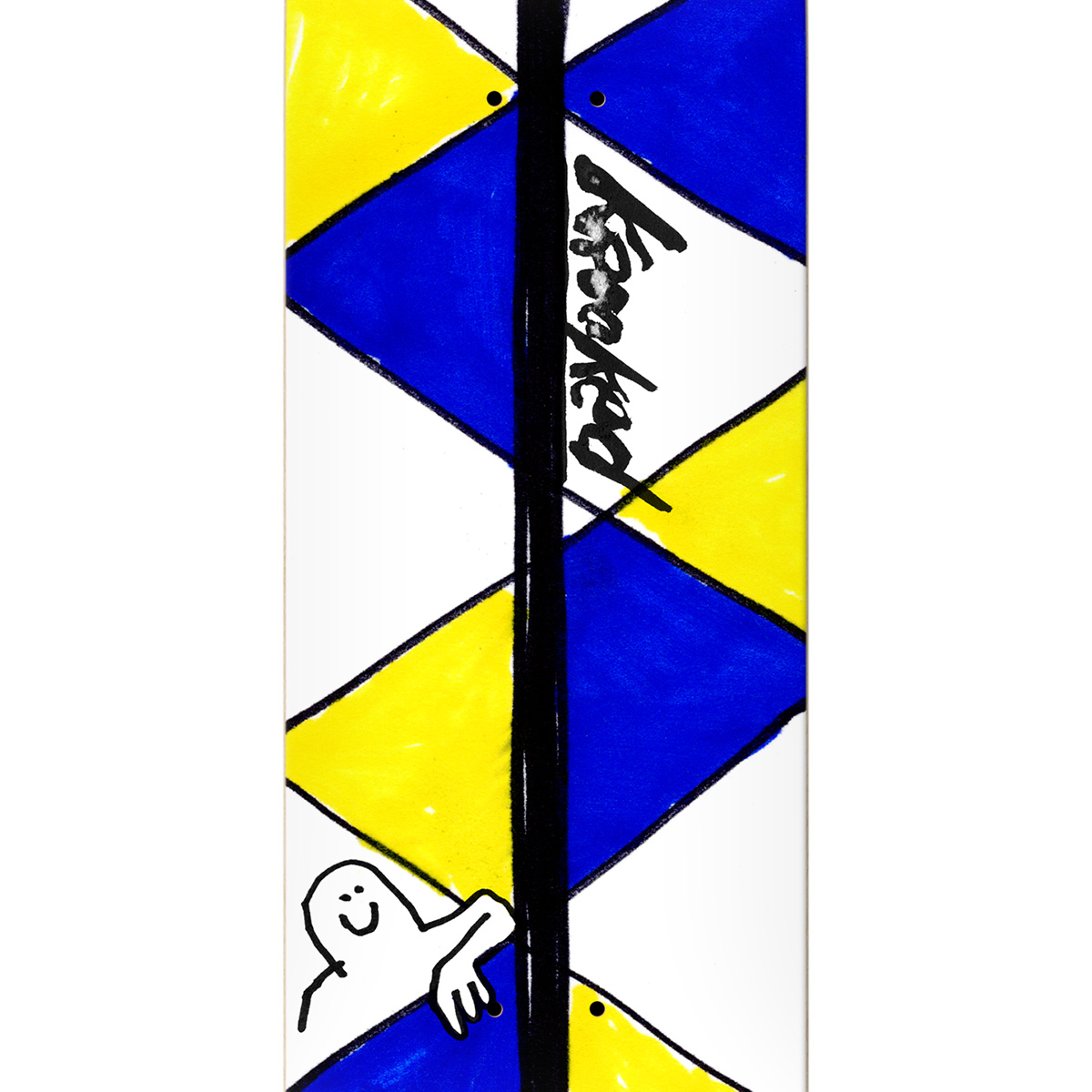 Krooked Sebo Cornelius Skateboard Deck Green 8.06