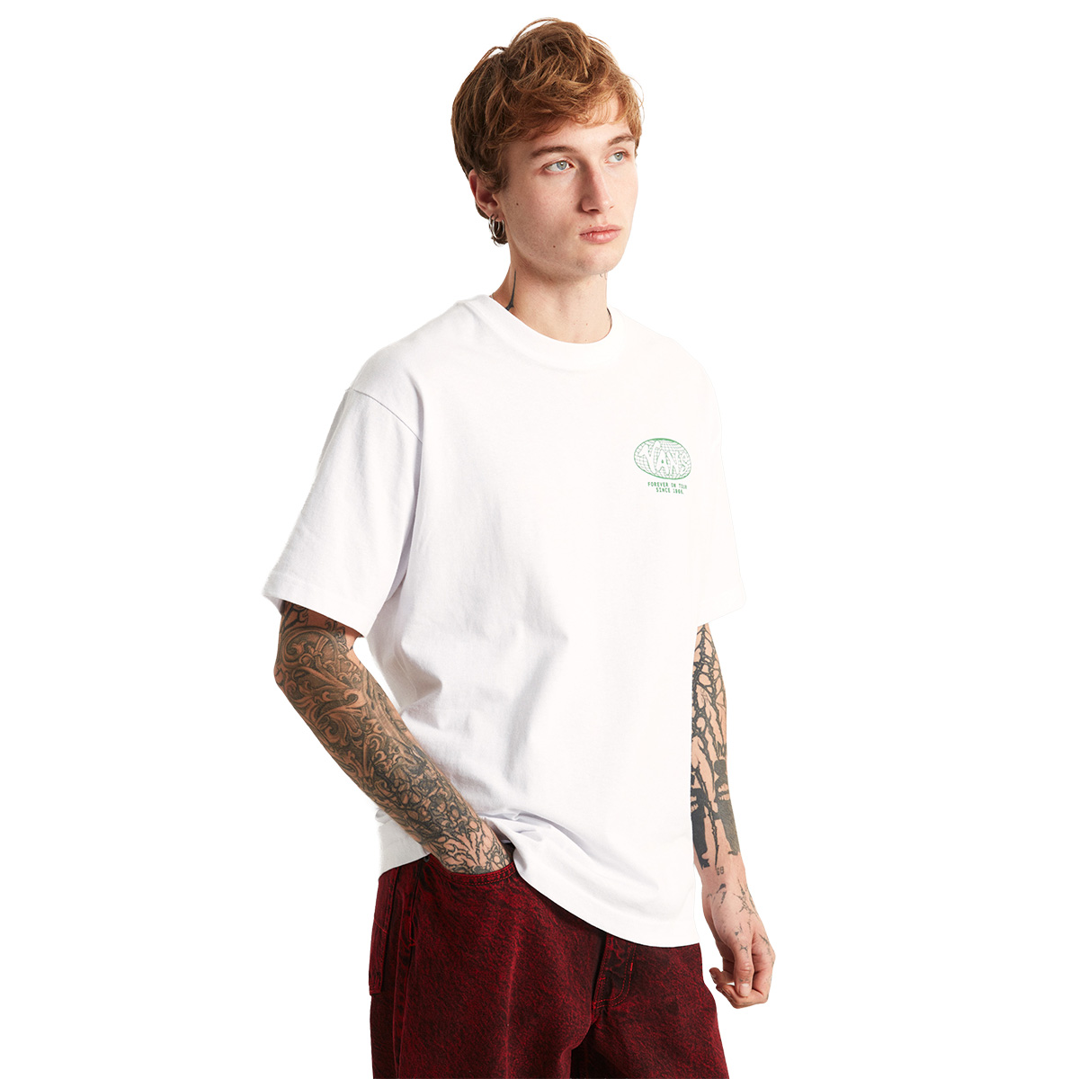 Vans World Tour Loose T-Shirt White