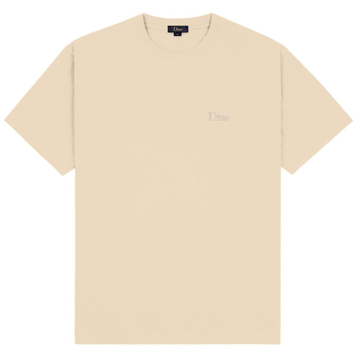 Dime Classic Small Logo T-Shirt Fog