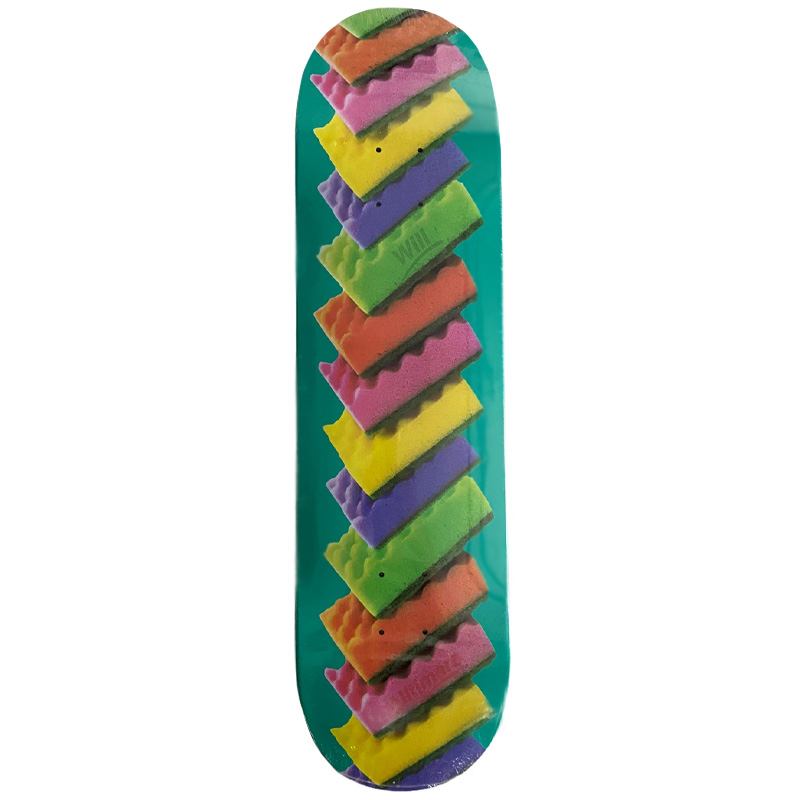 Alltimers Clean Up Will Skateboard Deck Sponges 8.25