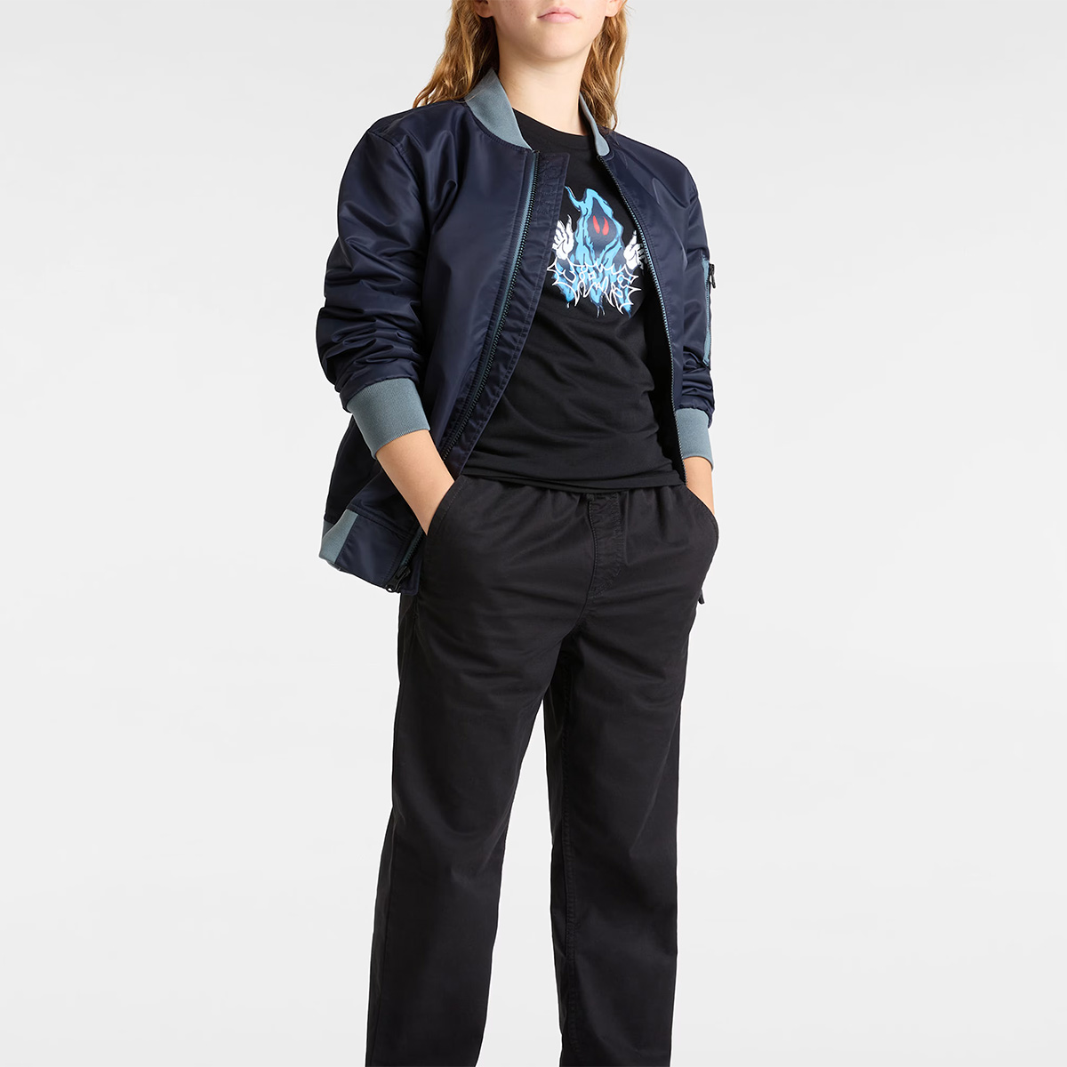 Vans Kids Next Time T-Shirt Black Vans Kids Next Time T-Shirt Black