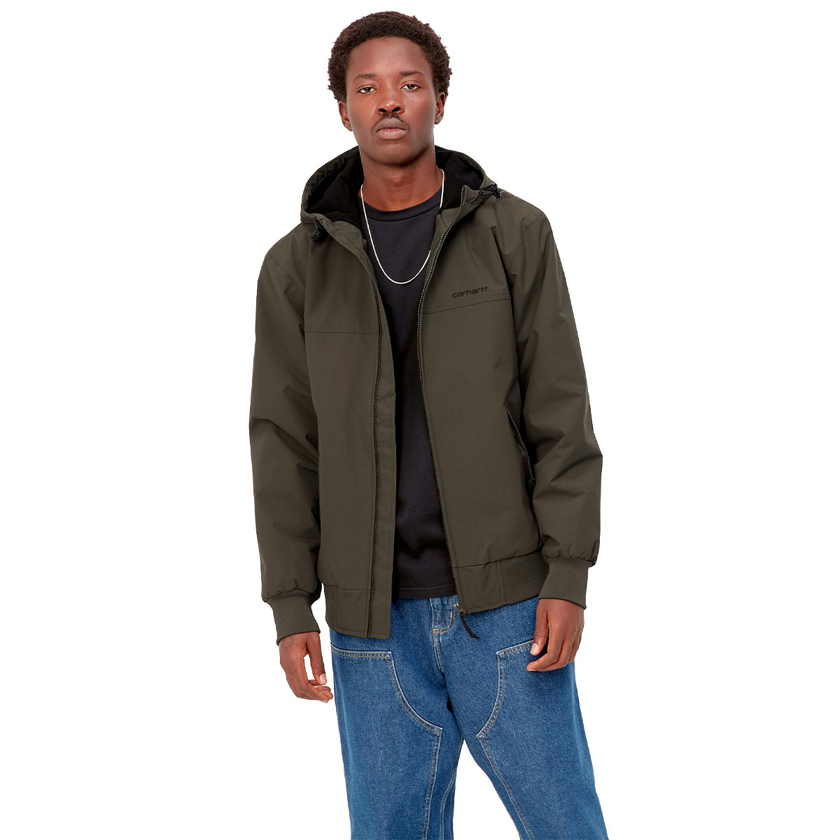 Carhartt WIP Sail Jacket Cypress/Black Carhartt WIP Sail Jacket Cypress/Black