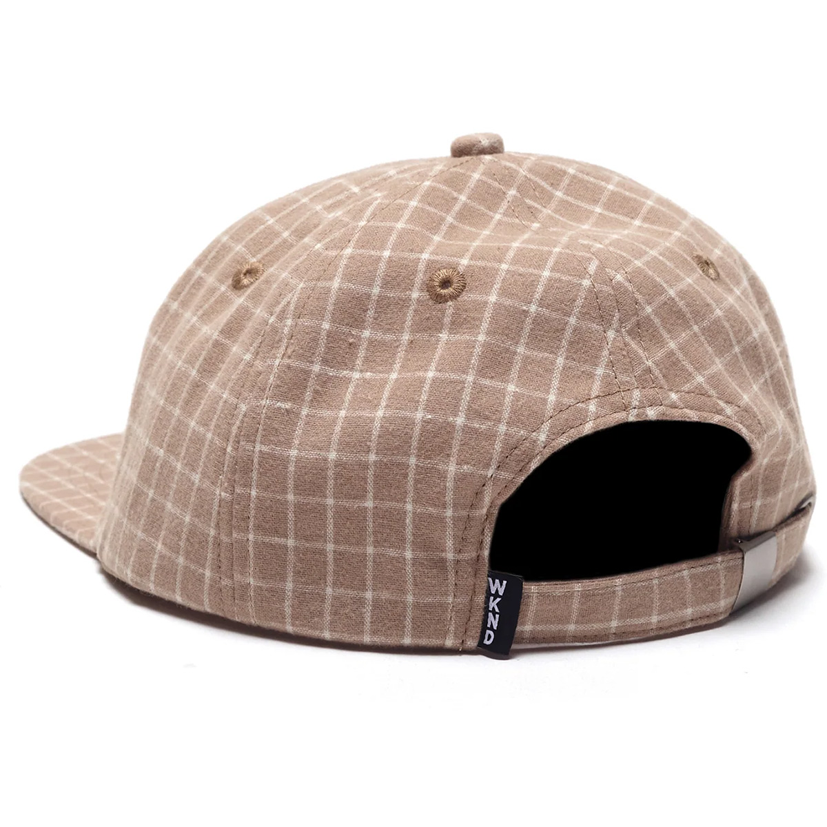 WKND RR Hat Cap Beige Check