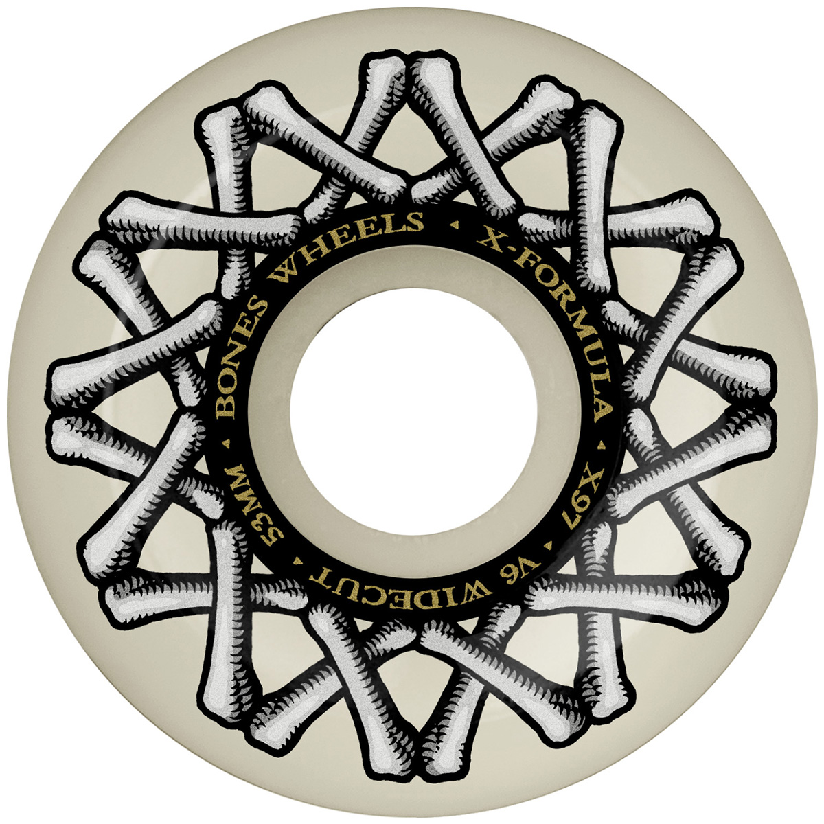 Bones X Formula V6 Widecut Wheels 97A 53mm