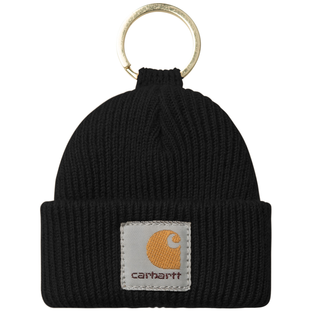 Carhartt WIP Mini Watch Hat Keychain Black