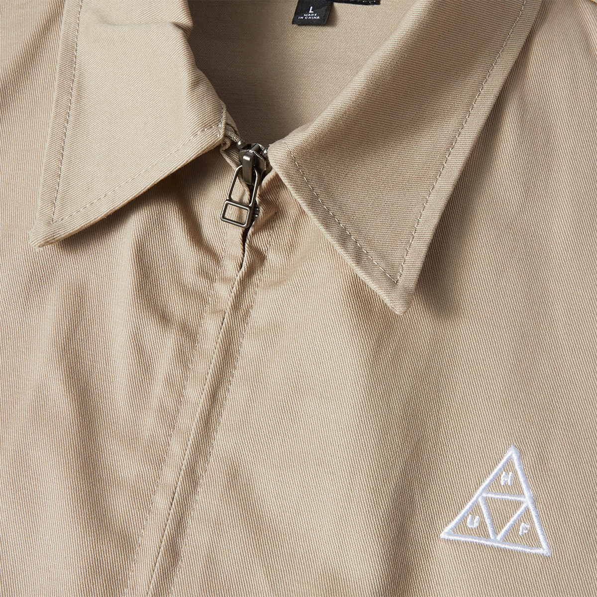 HUF Set Tt Shop Jacket Stone HUF Set Tt Shop Jacket Stone