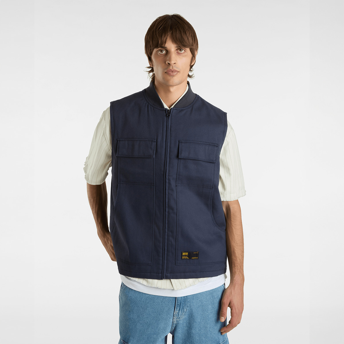 Vans Mcavoy Station Vest Parisian Night Vans Mcavoy Station Vest Parisian Night