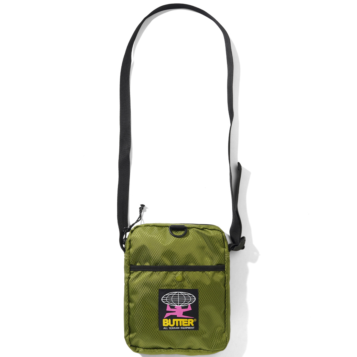 Butter Goods Ripstop Side Bag Green