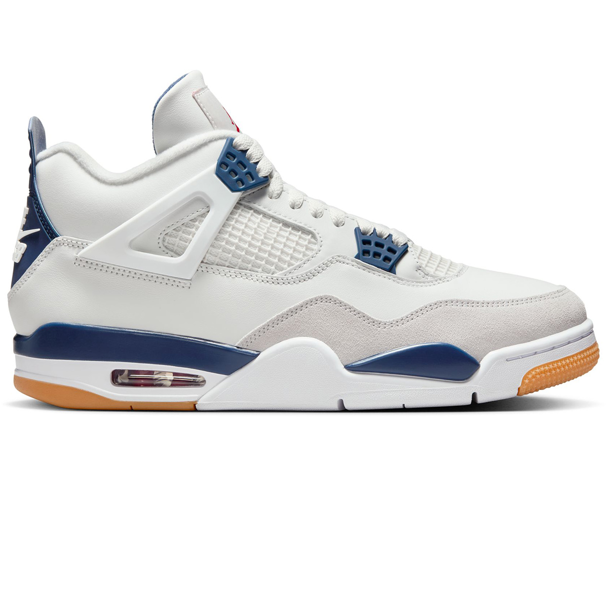 Nike SB x Air Jordan 4 Summit White/White-Navy-Neutral Grey Nike SB x Air Jordan 4 Summit White/White-Navy-Neutral Grey