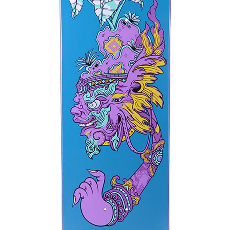 Preduce TRK Pot Head Steep Concave Skateboard Deck Blue/Purple 8.25 Preduce TRK Pot Head Steep Concave Skateboard Deck Blue/Purple 8.25