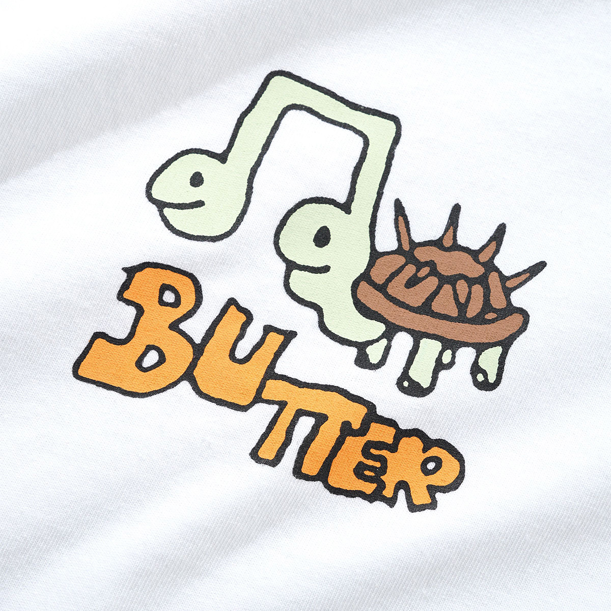 Butter Goods Turtle T-shirt White