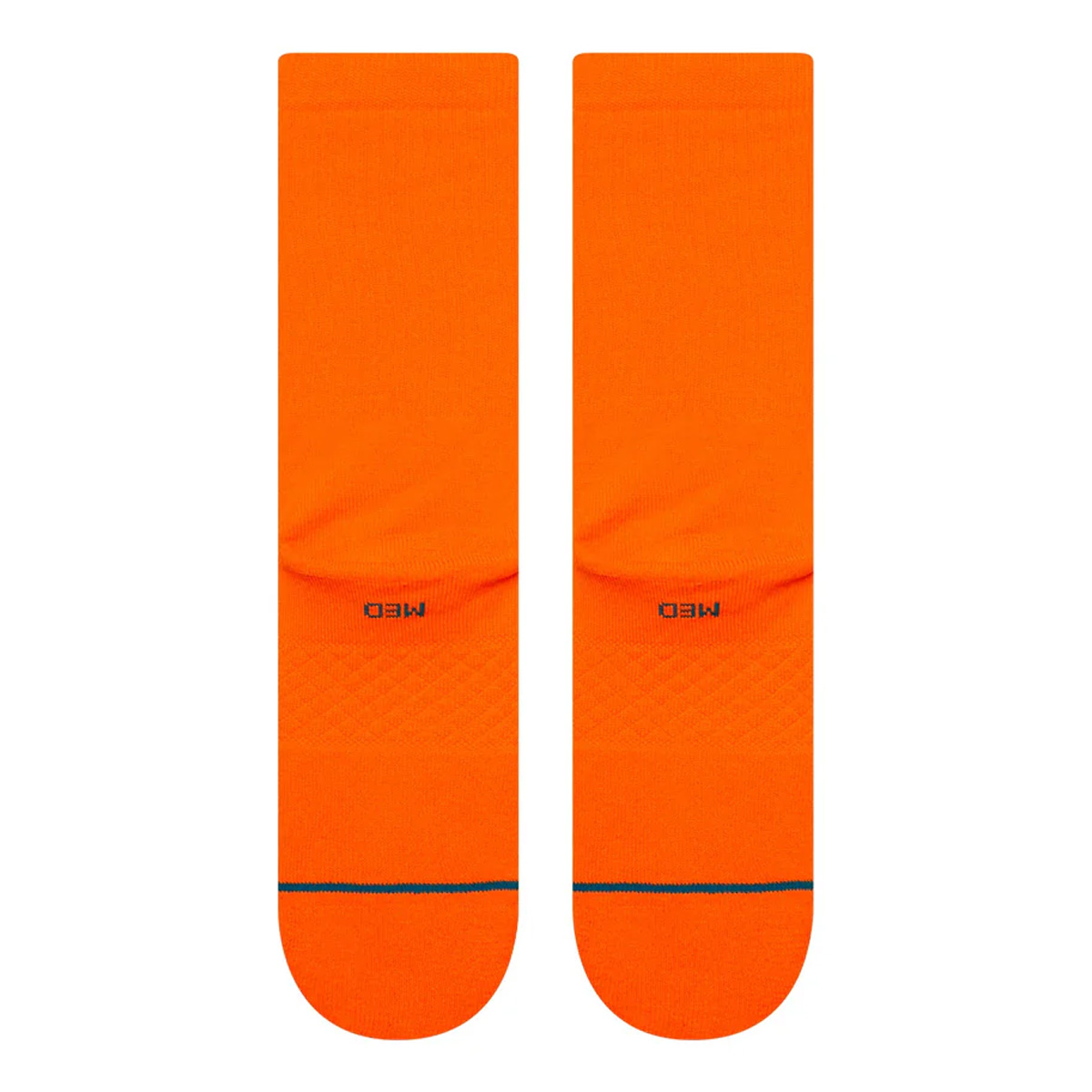 Stance Icon Socks Neon Orange