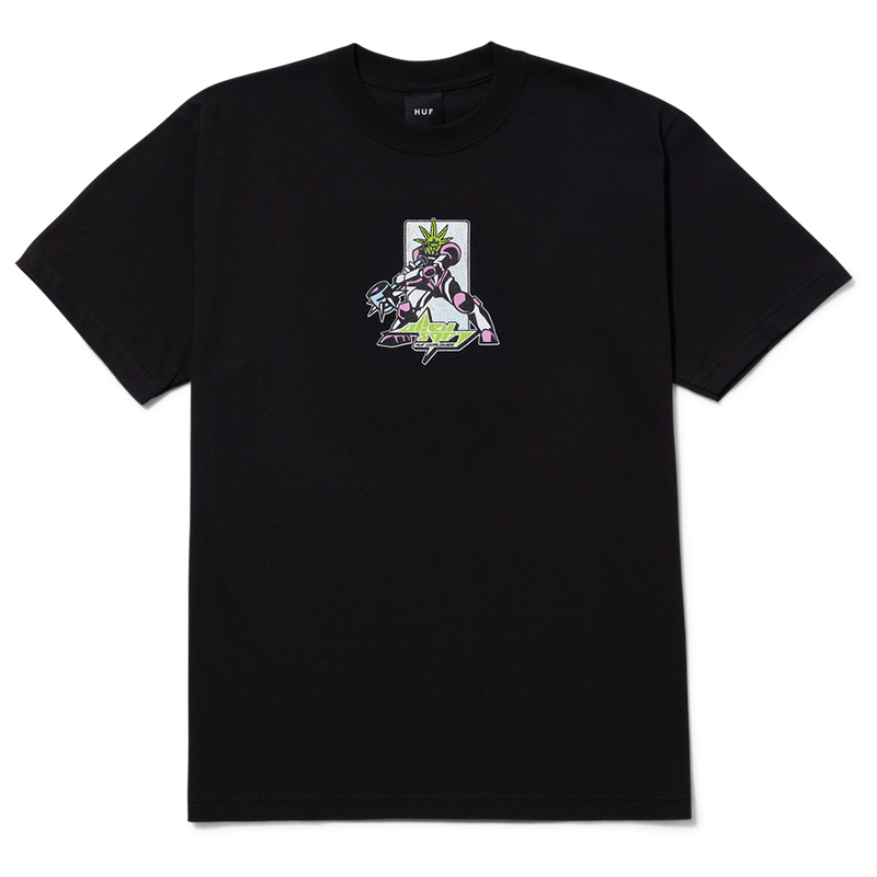 HUF X Alienlabs 420 Mech Buddy T-Shirt Black HUF X Alienlabs 420 Mech Buddy T-Shirt Black