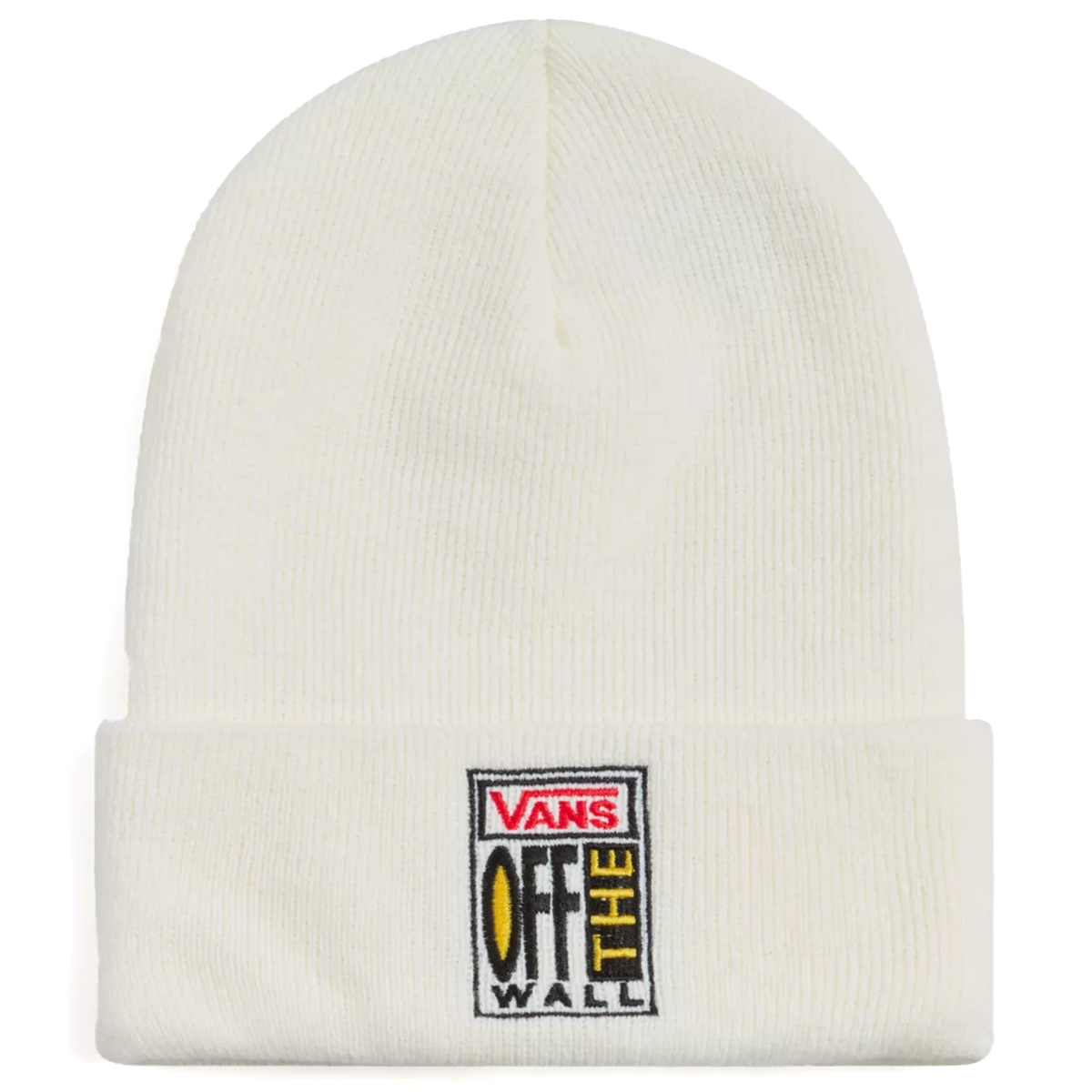 Vans Ave Tall Cuff Beanie White