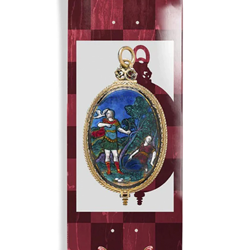 Opera Trey Wood Pendant Skateboard Deck 8.25 Opera Trey Wood Pendant Skateboard Deck 8.25