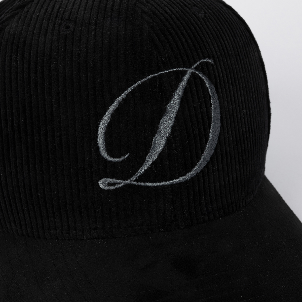 Dime Cord Full Fit Cap Black