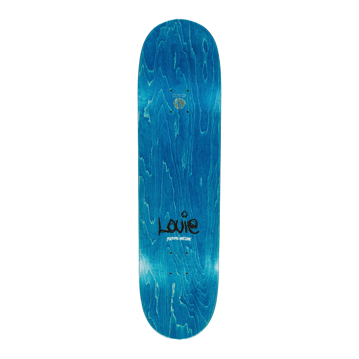 Fucking Awesome Louie Lopez 3D Frog Split Skateboard Deck -Shape 2- 8.25