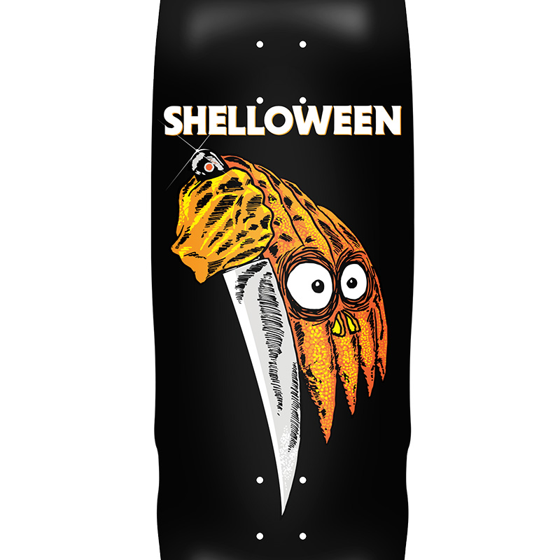 Heroin Shelloween Skateboard Deck 9.625