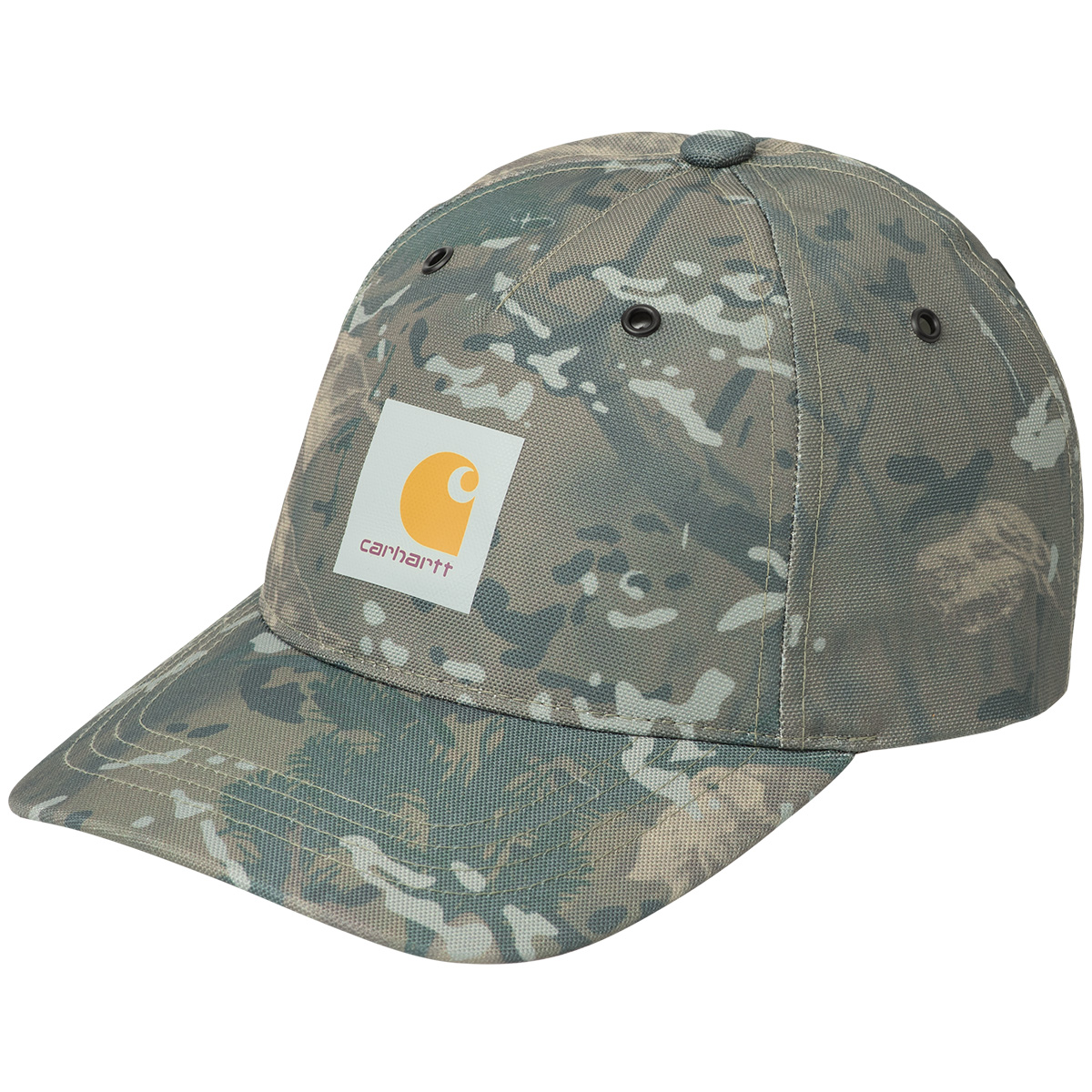 Carhartt WIP Holden Cap Camo Combi Green/Black Carhartt WIP Holden Cap Camo Combi Green/Black
