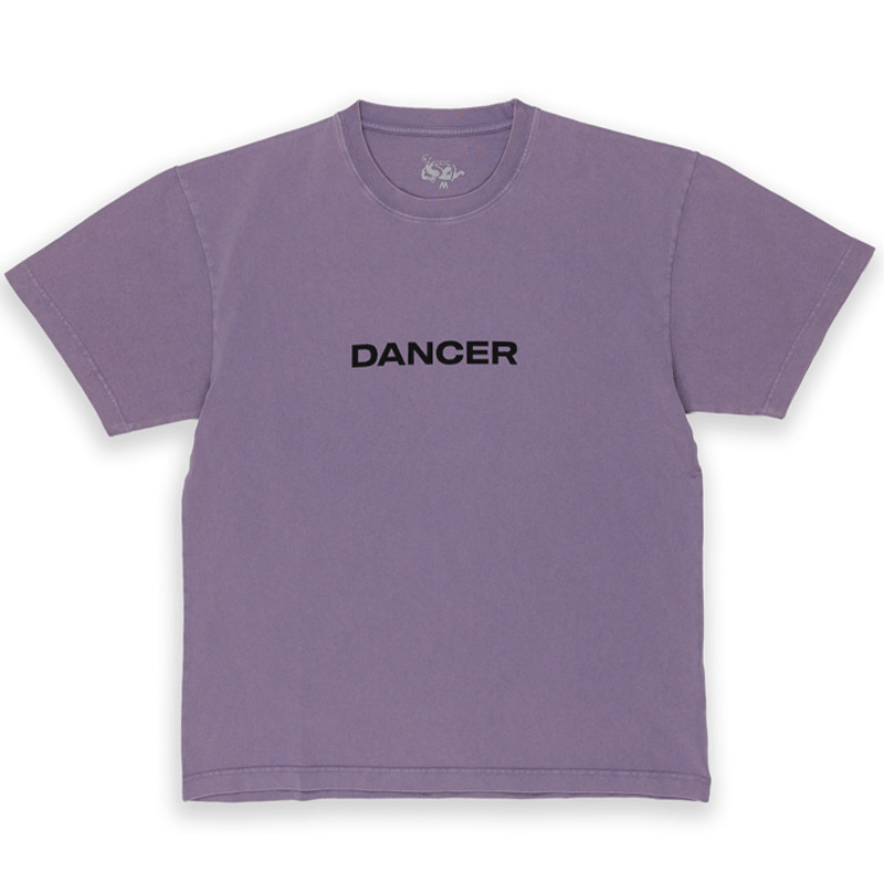 Dancer Simple Logo T-Shirt Lavender/Black