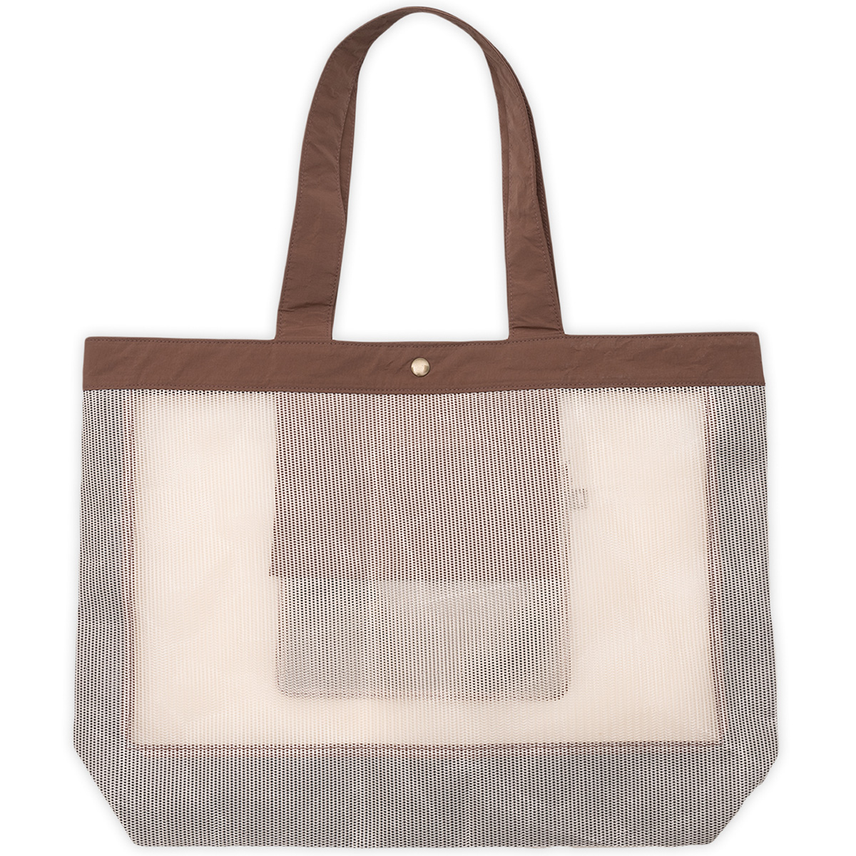 Pass Port Radish RPET Mesh Tote Bag Brown Pass Port Radish RPET Mesh Tote Bag Brown