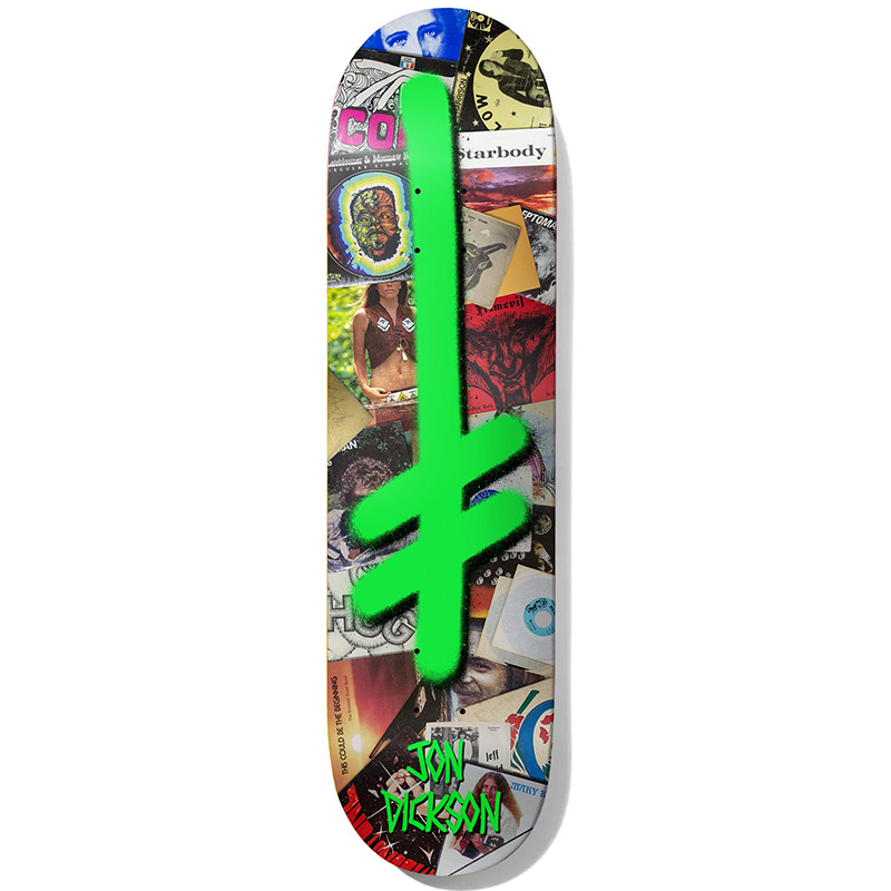 Deathwish Jon Dickson Gang Memorial Skateboard Deck 8.5