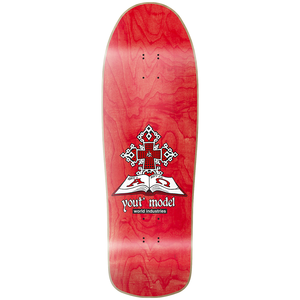 World Industries Jeff Hartsel Yout Model Skateboard Deck 9.4