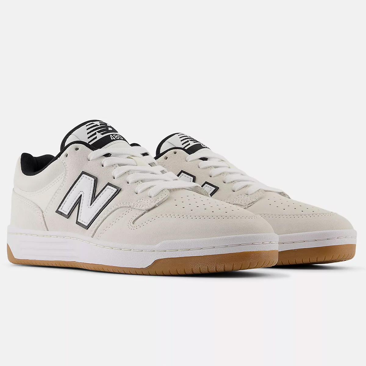 New Balance Numeric 480 Cream/White New Balance Numeric 480 Cream/White