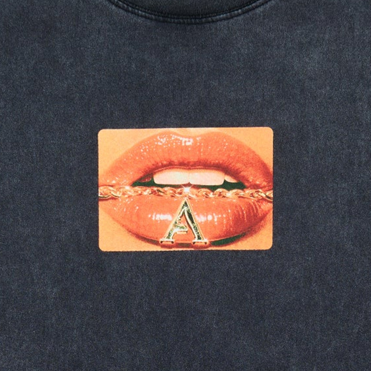 April Pendant T-shirt Vintage Black April Pendant T-shirt Vintage Black