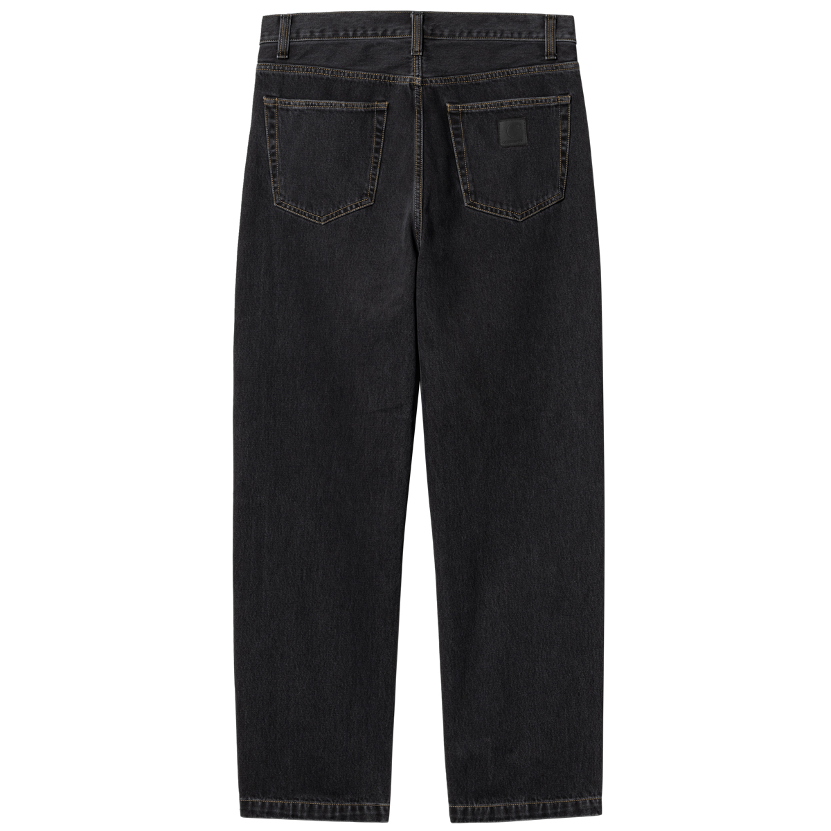 Carhartt WIP Aaron Pant Black Stone Washed