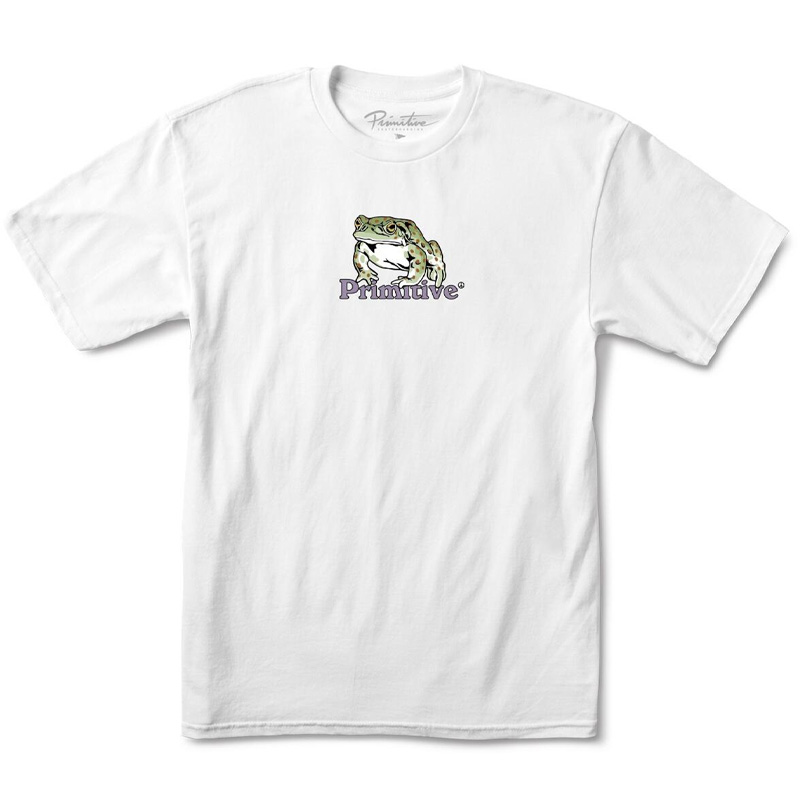 Primitive Toad T-Shirt White Primitive Toad T-Shirt White