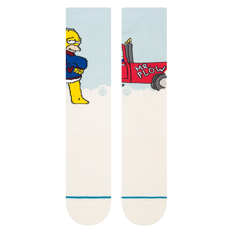 Stance Mr Plow Socks Lightblue Stance Mr Plow Socks Lightblue