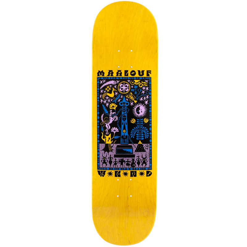 WKND Miracle Christian Maalouf Skateboard Deck 8.125 WKND Miracle Christian Maalouf Skateboard Deck 8.125